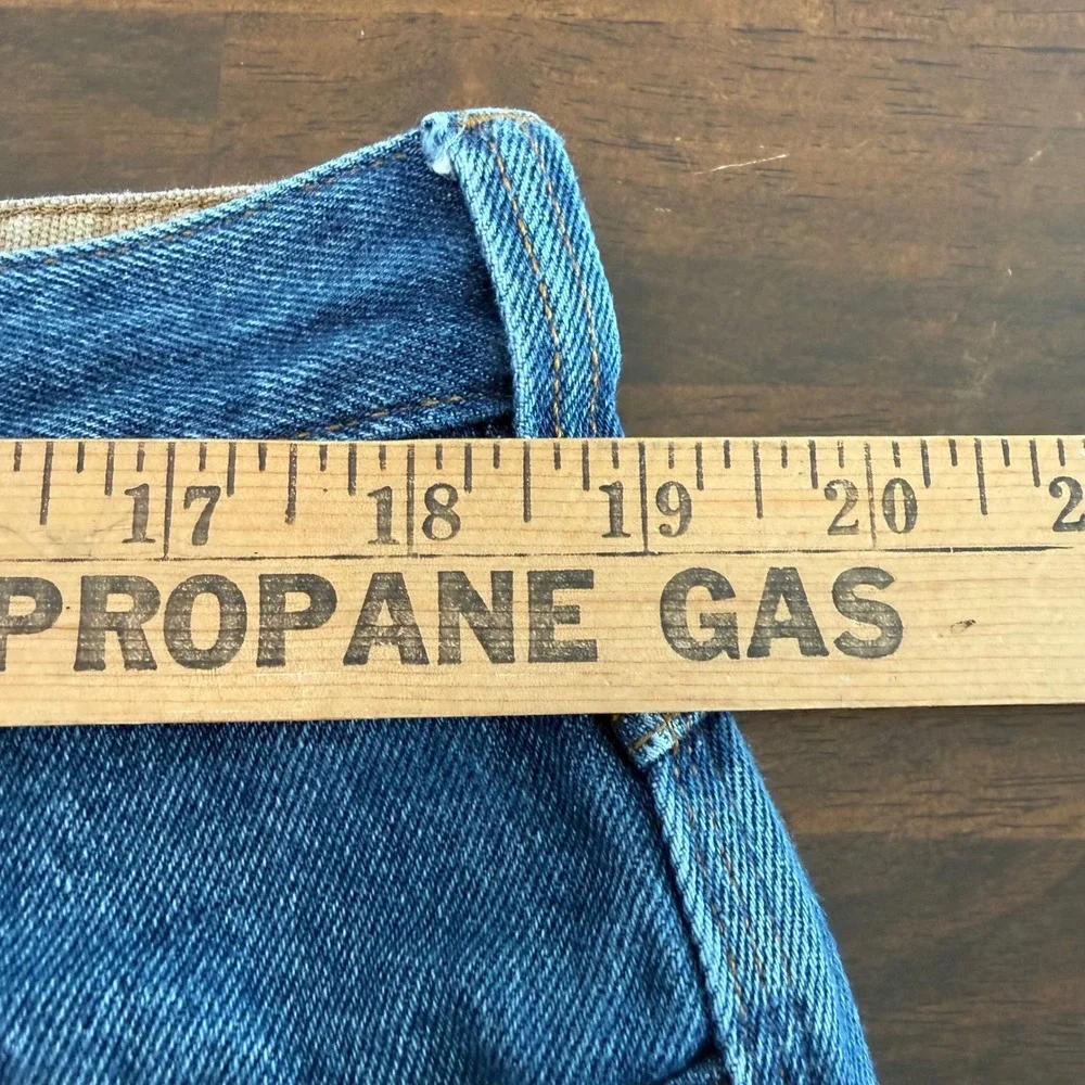 Duluth Trading Co Ballroom Blue Jeans Mens 38x30 Straight Leg Gusseted Crotch